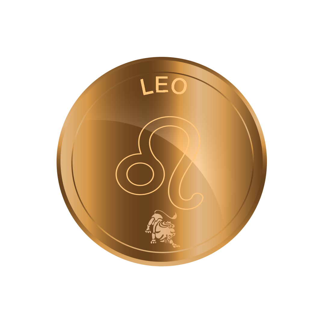 Leo, Leo gold zodiac sign png, Leo gold sign PNG, gold Leo PNG transparent images download